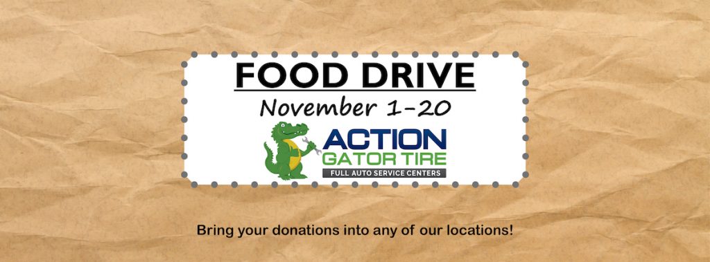 Food Drive November 1 – November 20 Food Drive November 1 - November 20