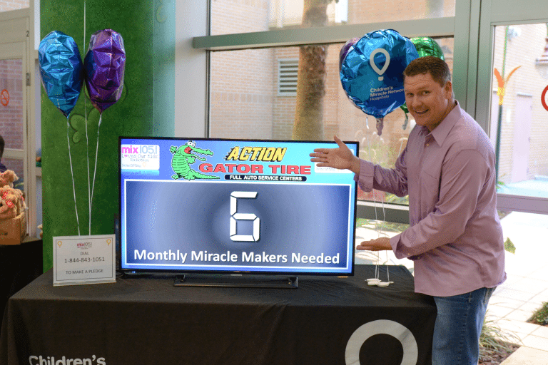 Mix 105.1 Loves Our Kids Radiothon Monthly Miracle Makers Needed